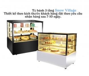 Lý do nên mua tủ trưng bày bánh kem thương hiệu Snow Village của Việt Thuận Phát