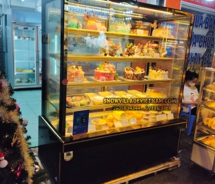 Tủ trưng bày bánh kem 5 tầng Snow Village