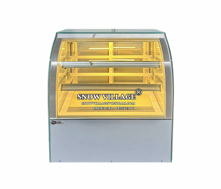 Tủ mát mini kính cong 70cm trắng GB-100