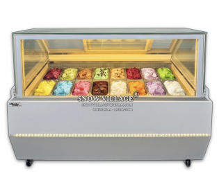 Tủ đông trưng bày kem 16 khay BL-1.6V