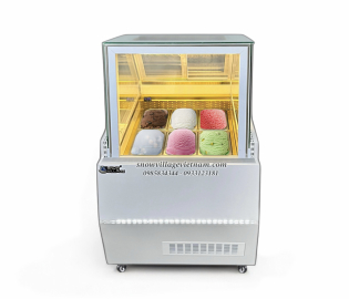 Tủ trưng bày kem tươi 6 khay BL-0.6V