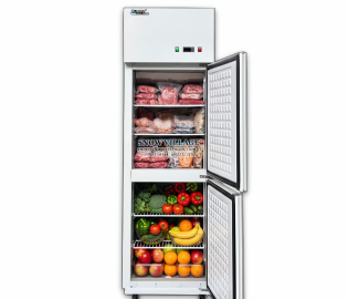 Tủ đông 2 cánh inox 2 chế độ SLLDZ4-538LS