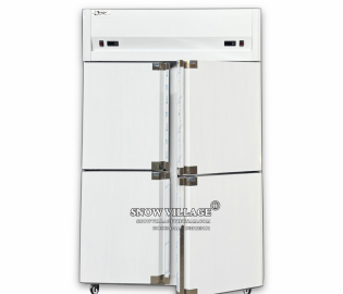 Tủ nửa đông + nửa mát 4 cánh inox 900L SLLDZ4-820LS