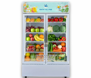 Tủ mát 2 cửa kính LC-1200X