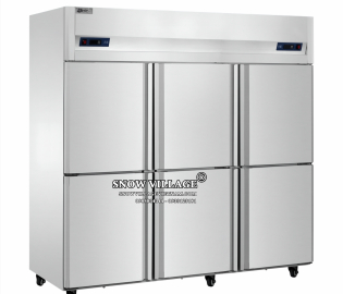 Tủ đông 6 cánh inox 304