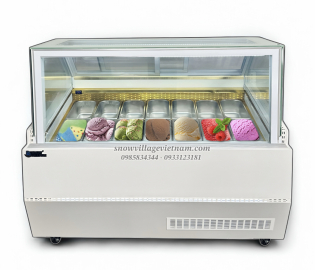 Tủ đông trưng bày kem tươi 14 khay BL-1.4V