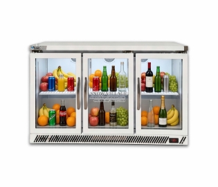 Tủ mát quầy bar 3 cửa kính BT-1350FS