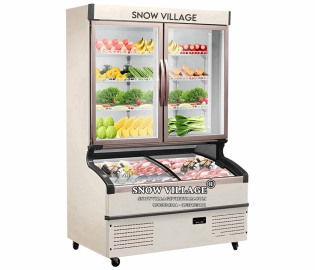 Tủ trên mát dưới đông siêu thị LMD-1262QK