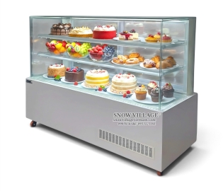 Tủ bánh kem thiết kế 1.5m 3 tầng DG-1500