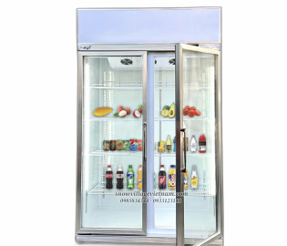 Tủ mát 2 cửa kính cao cấp LC-1260FA