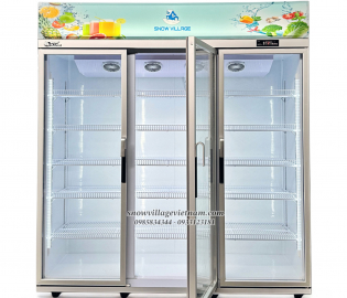 Tủ mát trưng bày 3 cửa (Quạt lạnh) LC-1800AF