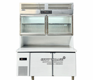 Tủ trên mát - dưới đông inox 1.5m PLRD-15N2B2