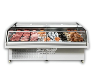 Tủ mát trưng bày thịt dạng hở trên 1.6m XF-1.6