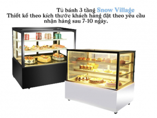 Lý do nên mua tủ trưng bày bánh kem thương hiệu Snow Village của Việt Thuận Phát