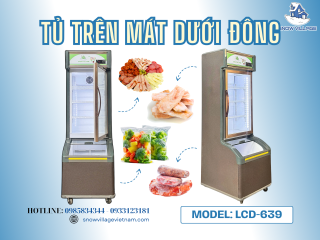  Không Muốn Cửa Hàng Chật Vì Quá Nhiều Tủ? LCD-639 Là Giải Pháp 2 Trong 1 