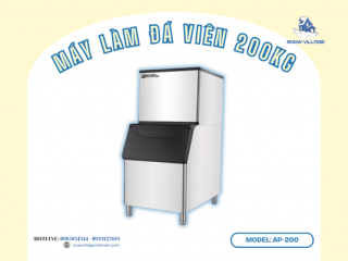 Mua máy làm đá viên AP 200 chính hãng giá tốt cho siêu thị và nhà hàng