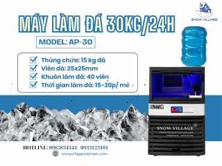 30kg Đá Mỗi Ngày – Sạch, Nhanh, Tự Động Hoàn Toàn.