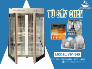 Tủ Sấy Chén Đĩa YTP-910 – Gọn Bếp, Sạch Chén, An Tâm Dùng
