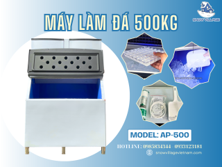 Máy Làm Đá AP-500 – Chủ Động Nguồn Đá, Chủ Động Mọi Khung Giờ Kinh Doanh 