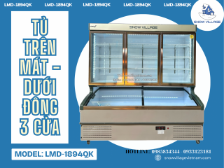 Tủ LMD-1894QK, Đa năng trong bảo quản Đông/ Mát – Tối ưu trong kinh doanh.