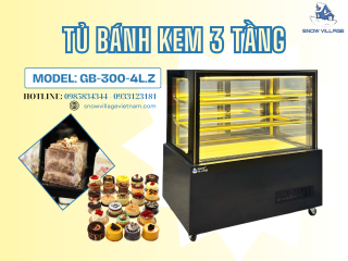 Bánh Dễ Khô, Mất Form – Có Phải Tiệm Bạn Đang Thiếu Một Tủ Bánh Kem Phù Hợp?