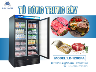 Không Còn Những Chiếc Tủ Đông Nhàm Chán – LD-1260FA Mang Diện Mạo Hoàn Toàn Mới 