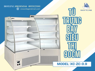 Khám phá sự khác biệt - Tủ Mát Snow Village XC-ZC-0.9 – Giải pháp hoàn hảo cho không gian siêu thị!