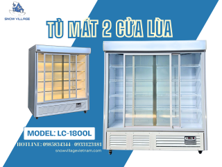 Tủ Mát 2 Cửa Kính Lùa LC-1800L – Một Chiếc Tủ Cho Nhiều Nhu Cầu Kinh Doanh 