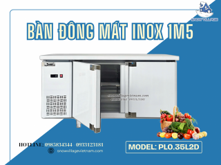 Bạn đã tối ưu không gian bếp với Bàn lạnh PLO.35L2D chưa?