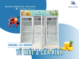Một Quầy Hàng Đẹp Bắt Đầu Từ Chiếc Tủ Mát Đúng – LC-1800X