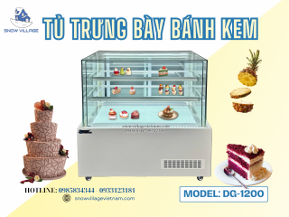 DG-1200 – Tủ Bánh Kem Nghệ Thuật, Chuẩn Không Gian 5 Sao