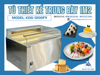 Tủ Mát KDG-1200FY - Trưng Bày Tươi Ngon, Mua Sắm Thật Tiện Lợi!