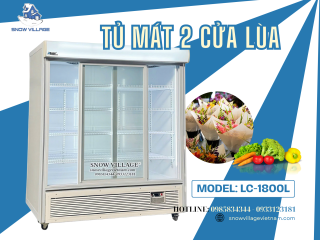 Sự Khác Biệt Của Tủ Mát Kính Lùa LC-1800L Trong Trưng Bày Bánh Và Hoa