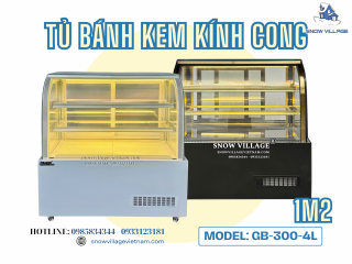 Khi Bánh Ngọt Cần Một Sân Khấu Đẹp – Hãy chọn Tủ Bánh 3 Tầng GB-300-4L