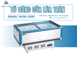 Đừng Để Tủ Đông Chỉ Là Nơi Trữ Hàng – SD/SC-1300 Giúp Trưng Bày Hiệu Quả Hơn 