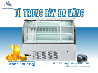 DL-1.5Q – Một Chiếc Tủ Đa Năng, Trưng Bày Được Mọi Thứ 