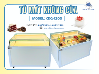 Một Chiếc Tủ Mát… Lại Cố Tình Không Có Cửa? KDG-1200VN Có Gì Đặc Biệt?