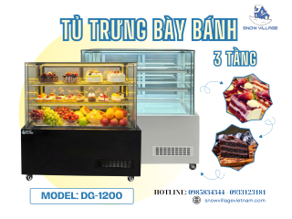 Bánh Làm Đẹp Cả Buổi, Đừng Để Cách Trưng Bày Của Tủ Mát Làm Mất Điểm 