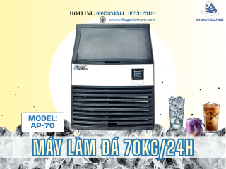Máy làm đá 70kg/24h Snow Village– Giải pháp chủ động đá sạch, tiết kiệm cho kinh doanh
