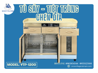 YTP-1200: Giải Pháp Tiện Lợi 3 Trong 1 Cho Bếp – Sấy, Khử Khuẩn, Lưu Trữ Đồ Dùng
