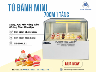 Tủ Mát Mini 70cm 1 Tầng - Sang, Xịn, Mịn Nâng Tầm Không Gian Của Bạn