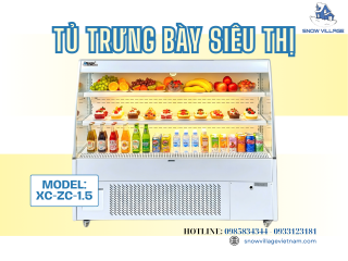 Tủ Mát Trưng Bày Mở – Cho Trải Nghiệm Mua Sắm Tự Nhiên Hơn