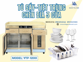 Tủ sấy chén đĩa YTP-1200 – Bếp sạch, an toàn, hiệu quả – Giữ an toàn cho từng bát đĩa.