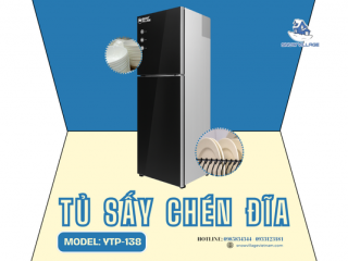 Tủ sấy chén YTP-138 – Giải pháp sấy khô, khử khuẩn an toàn cho mọi không gian bếp