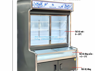Tủ trên mát dưới đông 3 chế độ