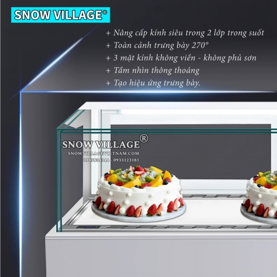 Tủ mát thiết kế 1 tầng 1.8m GB-500-4L.Z1