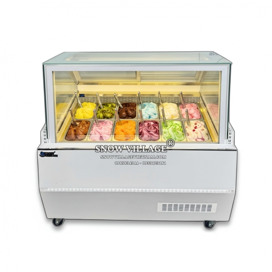 Tủ đông trưng bày kem 12 khay BL-1.2V