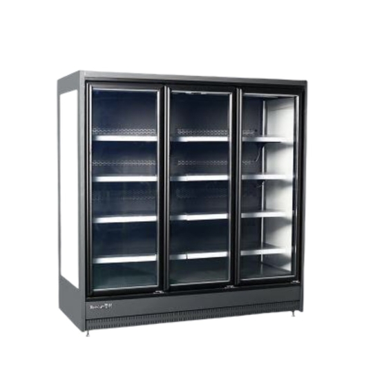 Tủ mát trưng bày cửa mở siêu thị (máy nén ngoài) XC-CFC