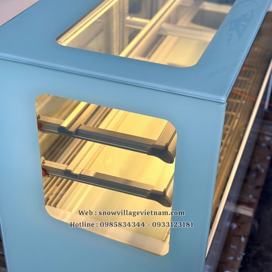 Tủ mát để bàn kính vuông 1.2m GB-1200V