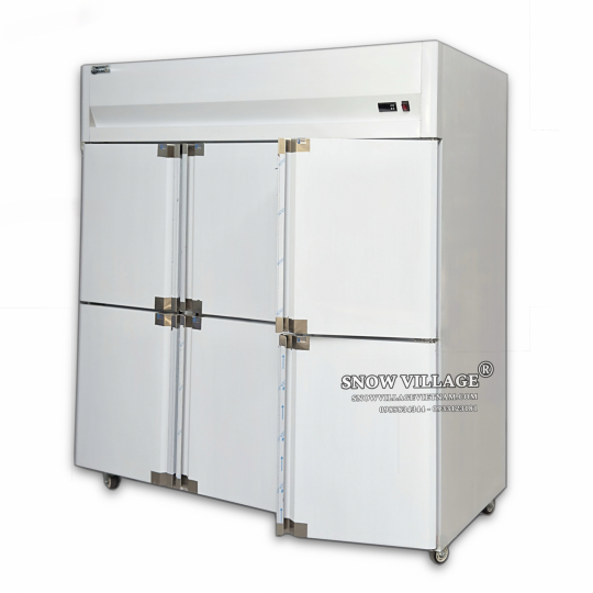 Tủ đông mát 6 cánh inox 1500L